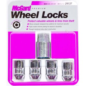 McGard - 24137 - WHEEL LOCK 12MM x 1.50 CONICAL SEAT (4)