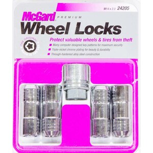 McGard - 24205 - WHEEL LOCK 14MM x 2.0 CONICAL SEAT (4)