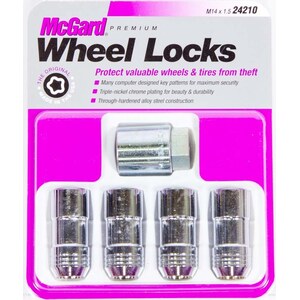 McGard - 24210 - WHEEL LOCK 14MM X 1.50 CONICAL SEAT 22mm Hex (4