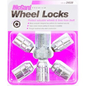 McGard - 24538 - WHEEL LOCK 1/2 CONICAL SEAT WRANGLER W/SPARE