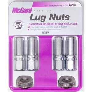 McGard - 63004 - LUG NUT 1/2 X-LONG SHANK RACE W/ CENTER WASHER