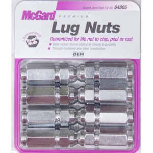 McGard - 64805 - LUG NUT 1/2 DUPLEX CONICAL SEAT (8)