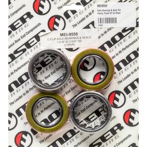 Moser Engineering - 9559 - Axle Bearing & Seal Kit Chevy Truck 87 & Older