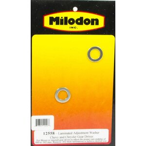 Milodon - 12558 - Laminated Shim Washers (2) Gear Drive Parts