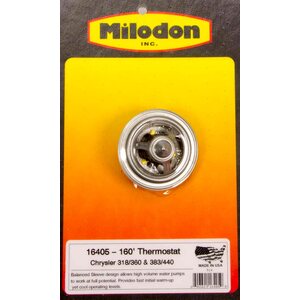 Milodon - 16405 - 160 Degree Thermostat - Mopar