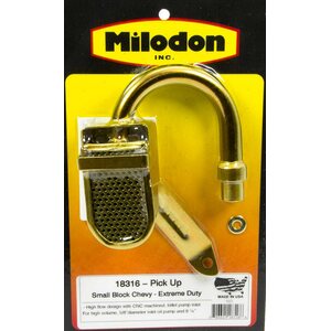 Milodon - 18316 - SBC Extreme Duty Oil Pump Pick-Up