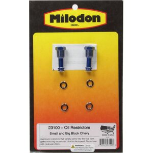 Milodon - 23100 - Sb/Bb Chev Oil Restricto