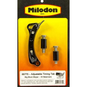 Milodon - 65770 - BBM Timing Pointer - All 6-8in Balancers