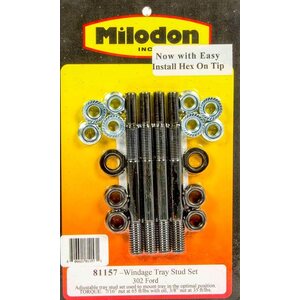 Milodon - 81157 - SBF Windage Tray Stud Kit
