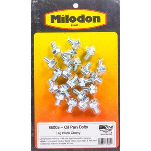 Milodon - 85005 - BBC Oil Pan Bolt Kit
