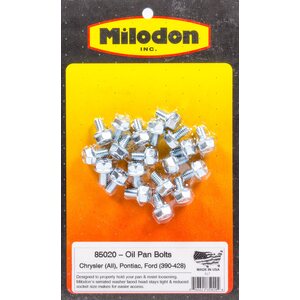 Milodon - 85020 - Oil Pan Bolt Kit BBM