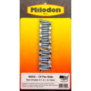 Milodon - 85025 - Oil Pan Bolt Kit - 5.7/6.1L Hemi