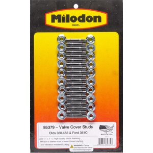 Milodon - 85379 - Valve Cover Stud Kit - Olds V8 & Ford 351C
