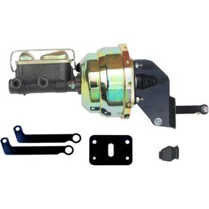 LEED Brakes - A84 - 8in Brake Booster Zinc 1in Bore Master Cylinder