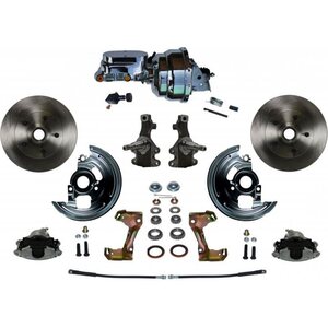 LEED Brakes - FC1003-N605 - A/F & X-Body Power Brake Conversion Kit 2in Drop