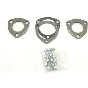 Patriot Exhaust - H7258 - Collector Flanges - 1pr 3-Bolt- 2in Dia.