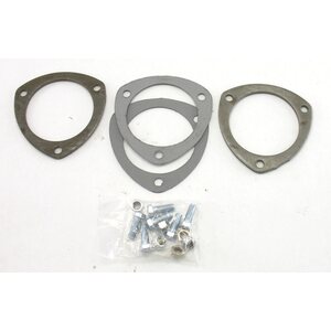 Patriot Exhaust - H7261 - Collector Flanges - 1pr 3-Bolt 3-1/2in Dia.