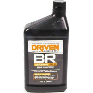 Driven Racing Oil - 00106 - BR 15w50 Petroleum Oil 1Qt Break-In Oil