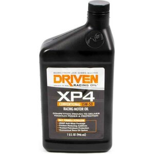 Driven Racing Oil - 00506 - XP4 15w50 Petroleum Oil 1 Qt Bottle