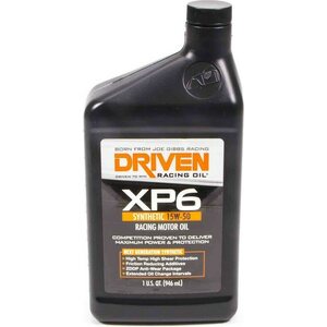 Driven Racing Oil - 01006 - XP6 15w50 Synthetic Oil 1 Qt Bottle