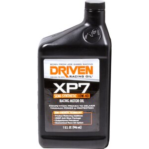 Driven Racing Oil - 01706 - XP7 10w40 Synthetic Oil 1 Qt Bottle