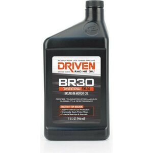 Driven Racing Oil - 01806 - BR30 5w30 Petroleum Oil 1 Qt Break-In Oil