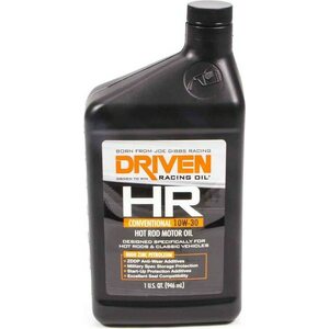Driven Racing Oil - 02006 - HR2 10w30 Petroleum Oil 1 Qt