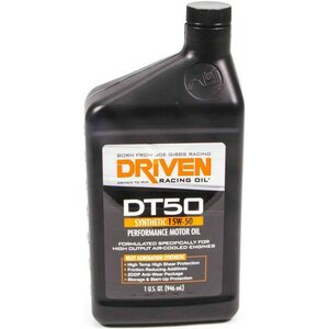 Driven Racing Oil - 02806 - DT50 15w50 Synthetic Oil 1 Qt Bottle