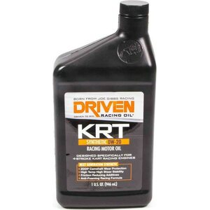 Driven Racing Oil - 03406 - KRT 0w20 Karting Oil 4 Stroke 1 Qt Bottle