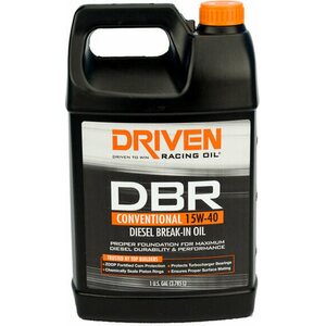 Driven Racing Oil - 05308 - DBR Break In Oil Diesel 15w40 1 Gallon