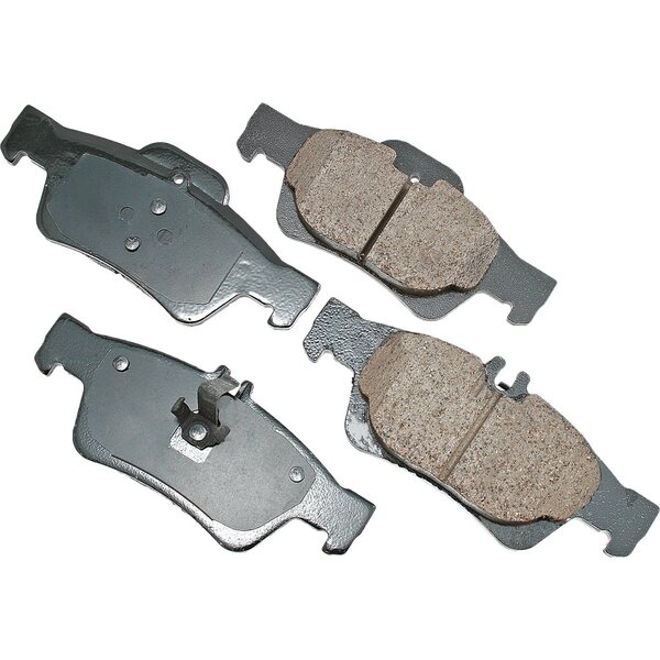 Akebono Brake Corporation - EUR986 - Brake Pads Rear Mercedes CL500 03-06 CL550 07-14