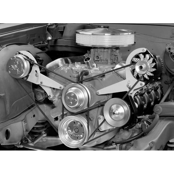 Alan Grove Components - 601L - Bracket Alternator and Power Steering