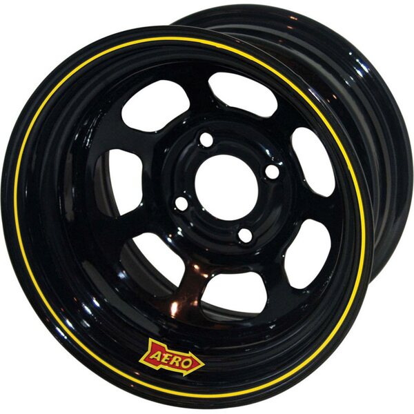 Aero Race Wheels - 30-184510 - Wheel 13in x 8in 4x4.5in 1in BS Black