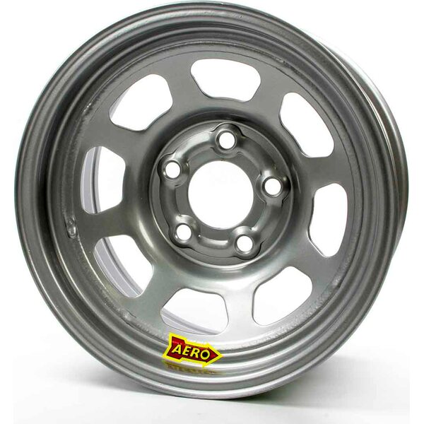 Aero Race Wheels - 50-004720 - 15x10 2in. 4.75 Silver
