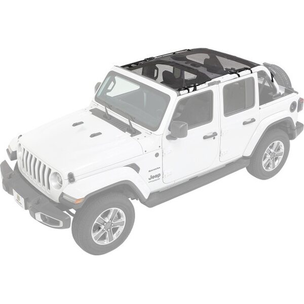 Bestop - 52411-11 - Safari Style Bikini Top 18-20 Jeep Wrangler JL