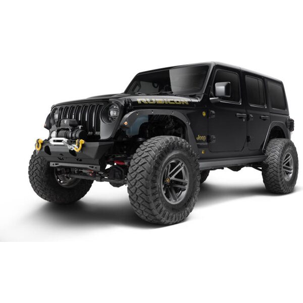 Bushwacker - 14096 - 18- Jeep Wrangler JL Tra il Armor Fender Delete