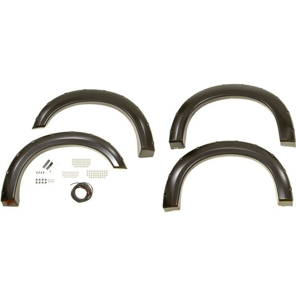 Bushwacker - 20917-02 - 08-   Ford Super Duty Pocket Fender Flares 4pc