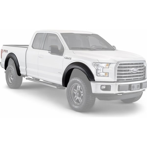 Bushwacker - 20943-02 - 17-   Ford F250 Extend- A-Fender Flares 4Pc.