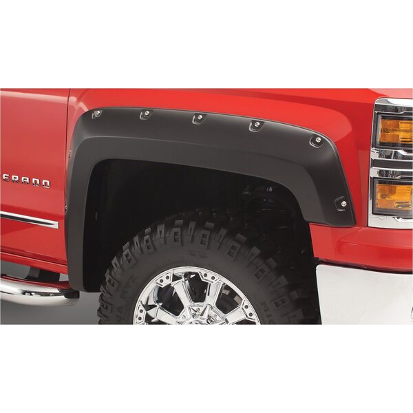 Bushwacker - 40924-02 - 07-   Chevy Silverado Pocket Style Flares 4pc