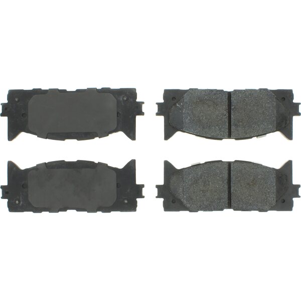 Centric Brake Parts - 102.1293 - C-TEK Semi-Metallic Brak e Pads with Shims