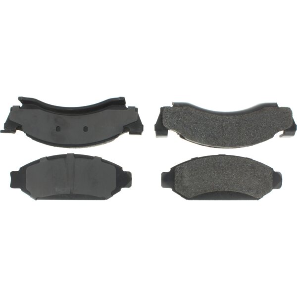 Centric Brake Parts - 300.0375 - Premium Semi-Metallic Br ake Pads with Shims and