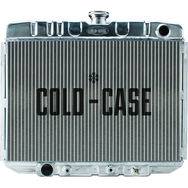 Cold Case Radiators - FOM588A - 67-70 Mustang BB 24 Inch Aluminum Performance Radiator AT