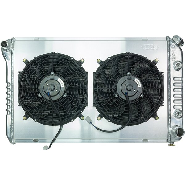 Cold Case Radiators - GMB57AK - 1984-1987 Buick Regal Grand National Aluminum Radiator Auto Transmission Dual 12 Inch Fans