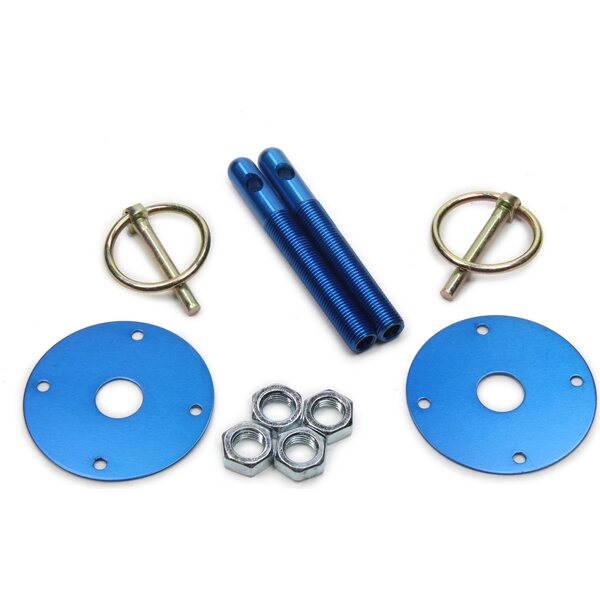 Fivestar - 10001-34033-CB - Hood Pin Kit  3/8in Alum Blue 2-Pack