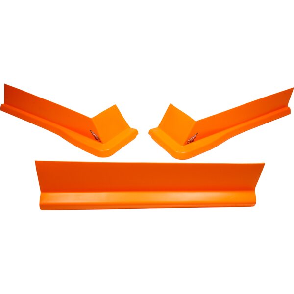 Fivestar - 3022-417-FO - Modified Aero Valance 3pc. Fluorescent Orange