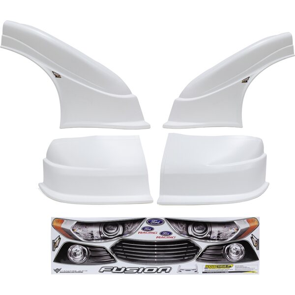 Fivestar - 500-417W - New Style Dirt MD3 Combo 13 Fusion White