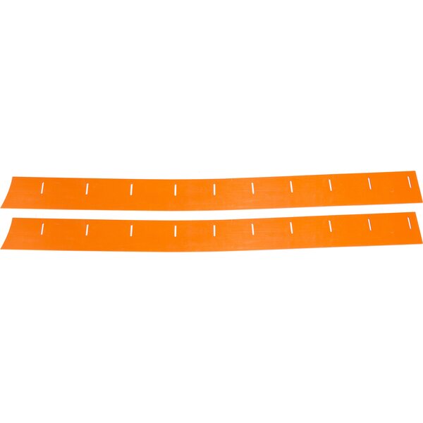 Fivestar - 600-400-OR - 88 Monte Wear Strips Lower Nose Orange