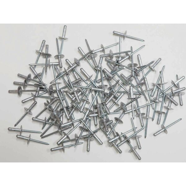 Fivestar - 816-100L - Large Head Rivet Silver 100pc 3/16in