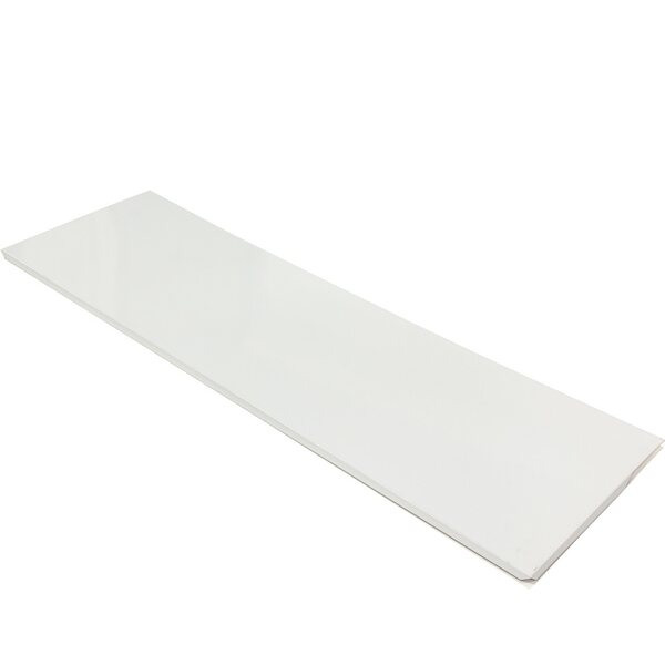 Fivestar - T000-353A-W - 2020 Truck Bed Cover Rear White Alum