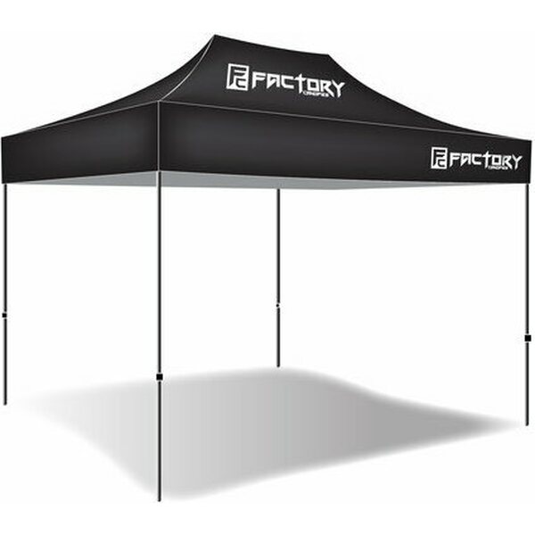 Factory Canopies - 30011 - Canopy 10ft x 15ft Black